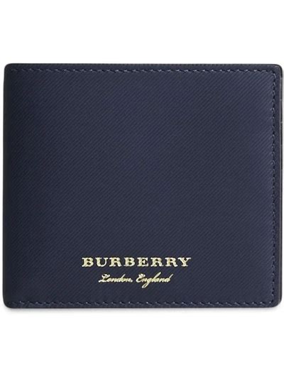 trench leather international bifold from burberry|Burberry Check International Bifold Wallet .